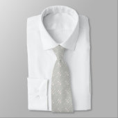 Cravate Simple light grey pattern on a grey background. (Attaché)