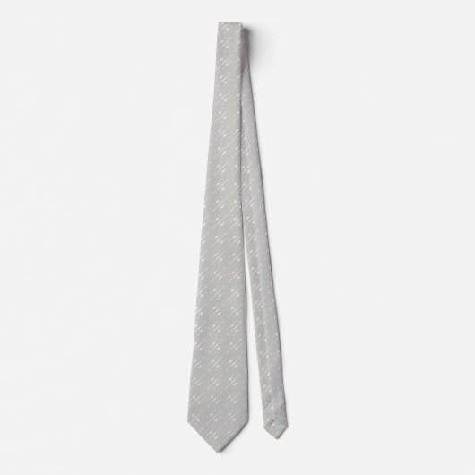 Cravate Simple light grey pattern on a grey background. (Devant)