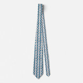 Cravate Simple Logo Entreprise Vert Turquoise (Devant)