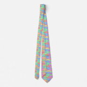 CRAVATE SIMPLE MODERNE MODERNE MONOGRAM ÉLÉGANT CHIC STYLE (Dos)