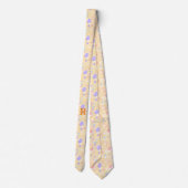 CRAVATE SIMPLE MODERNE MODERNE MONOGRAM ÉLÉGANT CHIC STYLE (Dos)
