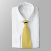Cravate Simple monogramme ajouter votre nom lettre man min (Attaché)