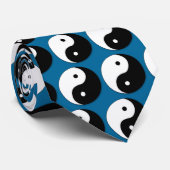 Cravate Simplement Yin Yang (Roulé)