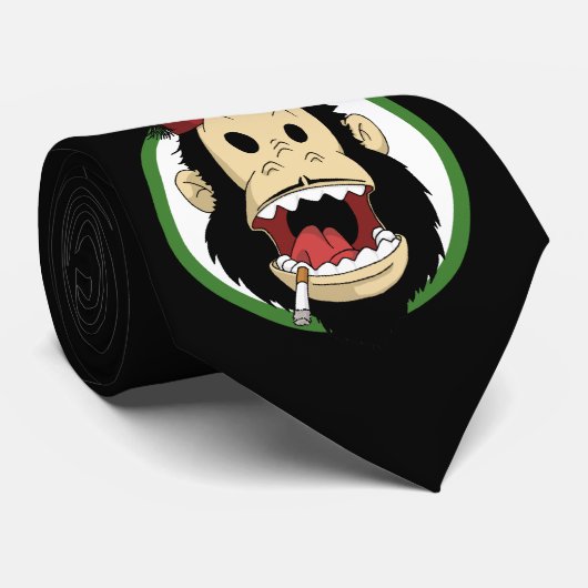 Cravate singe de tabagisme (Roulé)