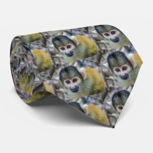 Cravate Singe écureuil
