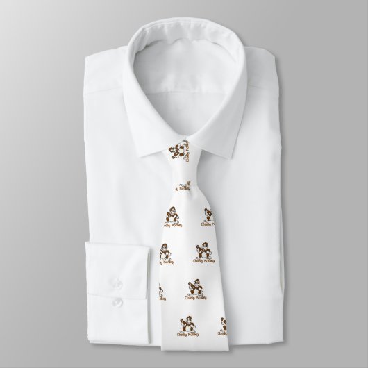 Cravate Singe effronté (Attaché)