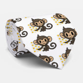 Cravate Singe mignon de bébé ! (Roulé)