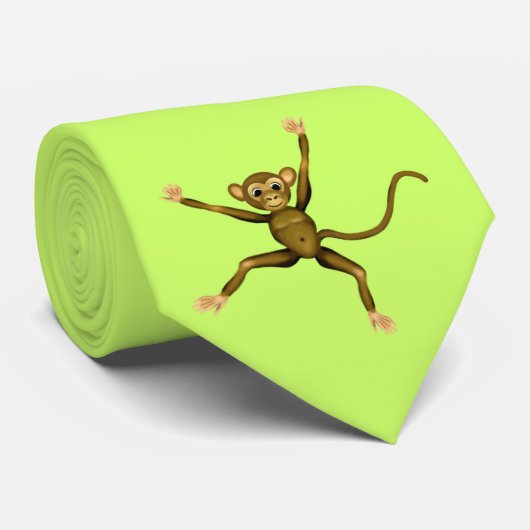 Cravate Singes (Roulé)