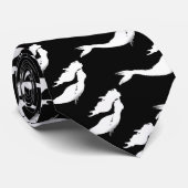 Cravate Sirène blanche sous-marine nage Thunder_Cove (Roulé)