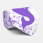 Cravate sirènes pourpres (Roulé)