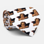 Cravate Sistine Madonna, Angels détail par Raphael Sanzio (Roulé)