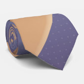 Cravate Skaymarts | Bleu Simple Patron de Bureau Métallisé (Roulé)