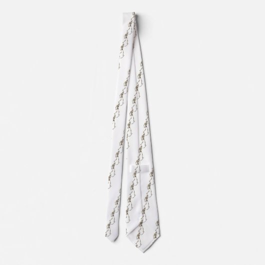 Cravate Skeleton Waving Necktie (Dos)