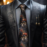 Cravate Skeletons de baiser, Roses Roses Roses Roses Roses<br><div class="desc">Cravate de mariage gothique vintage | Blush Pink and Black Kissing Skeletons Donnez le ton de votre fabuleux jour de mariage gothique avec cette cravate masculine avec des squelettes dans une étreinte passionnée dans les tons rose et noir. Évoquant l'essence de la romance gothique intemporelle, cette cravate ajoute une touche...</div>