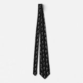 Cravate Skeletons de danse Cravate-Halloween pour hommes (Dos)