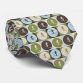 Cravate Ski d'art de bruit (Roulé)