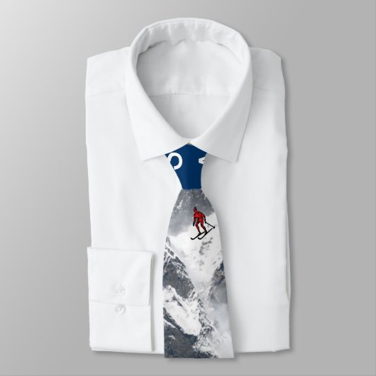 Cravate Ski Etats-Unis (Attaché)