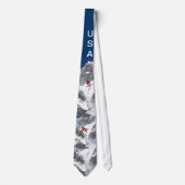 Cravate Ski Etats-Unis (Devant)