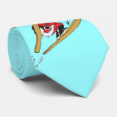 Cravate Ski Père Noël (Roulé)