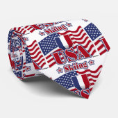 Cravate Ski USA (Roulé)