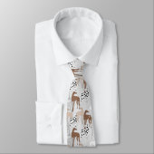Cravate Skinny Dogs Light Grey Neck Tie (Attaché)