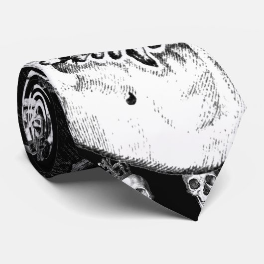 Cravate Skullking (Roulé)