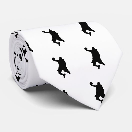 Cravate Slam Dunk Player Silhouette (Roulé)