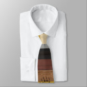 Cravate SlipperyJoe's Bear Pride drapeau de la texture du  (Attaché)