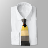 Cravate SlipperyJoe's Bear Pride drapeau de la texture du  (Attaché)