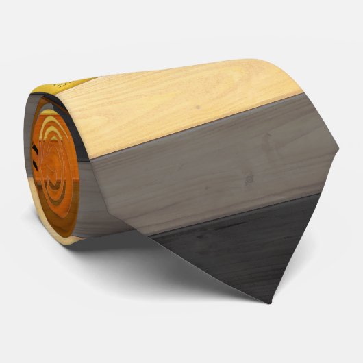 Cravate SlipperyJoe's Bear Pride drapeau de la texture du  (Roulé)