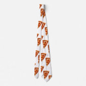 Cravate SlipperyJoe's classique pepperoni pizza tranche fo (Dos)