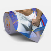 Cravate SlipperyJoe's musculaire bulge six pack gym trai (Roulé)