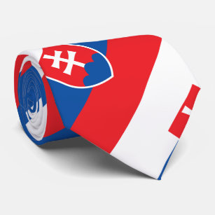 Cravate Slovakia Flag