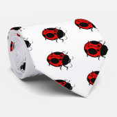 Cravate Smiling Ladybug - (Roulé)