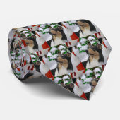 Cravate Smooth Collie Cadeaux de Noël (Roulé)
