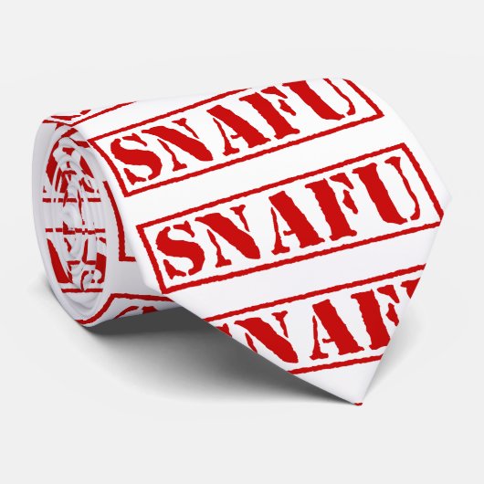 CRAVATE SNAFU (Roulé)