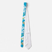 Cravate Snoopy Brooklyn Beach Motif (Dos)