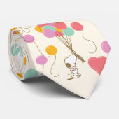 Cravate Snoopy Bunches of Balloons Motif (Roulé)