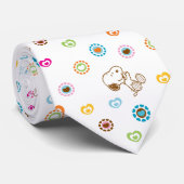 Cravate Snoopy Colorful Hearts Motif (Roulé)