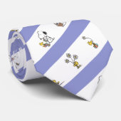 Cravate Snoopy & Woodstock Motif de Pâques (Roulé)