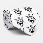 Cravate snowboard. tribalz. (Roulé)