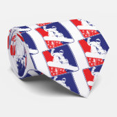 Cravate Snowboard/USA (Roulé)