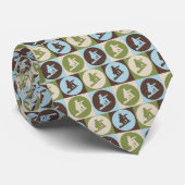 Cravate Snowboarding d'art de bruit (Roulé)