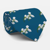 Cravate Snowdrops (Roulé)
