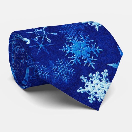 Cravate SnowFlakes (Roulé)
