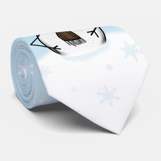 Cravate Snowman (Roulé)