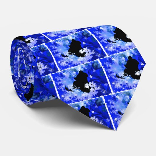 Cravate Snowmobiling dans l'avalanche (Roulé)