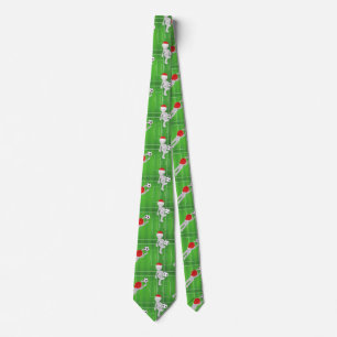Cravate soccer père Noël