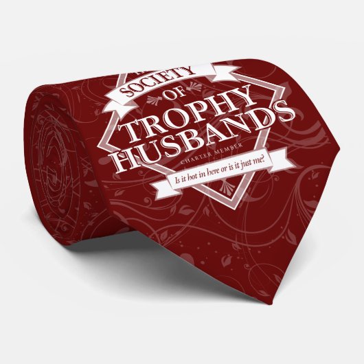 Cravate Société des maris de trophée (Roulé)