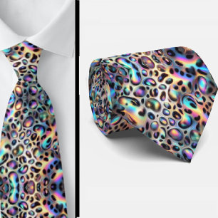 Cravate Soie fausse exotique Opale tendance de luxe Gent